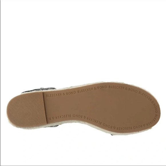 NEW BLEEKER AND BOND Odette Platform Espadrille Sandals - Picture 5 of 13